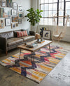 Colorburst Oasis Collection Area Rug -  Mirage Rectangle Multi  lifestyle 11