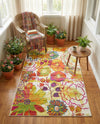 Venetian Elegance Collection Area Rug -  Accademia Rectangle Ivory  lifestyle 26