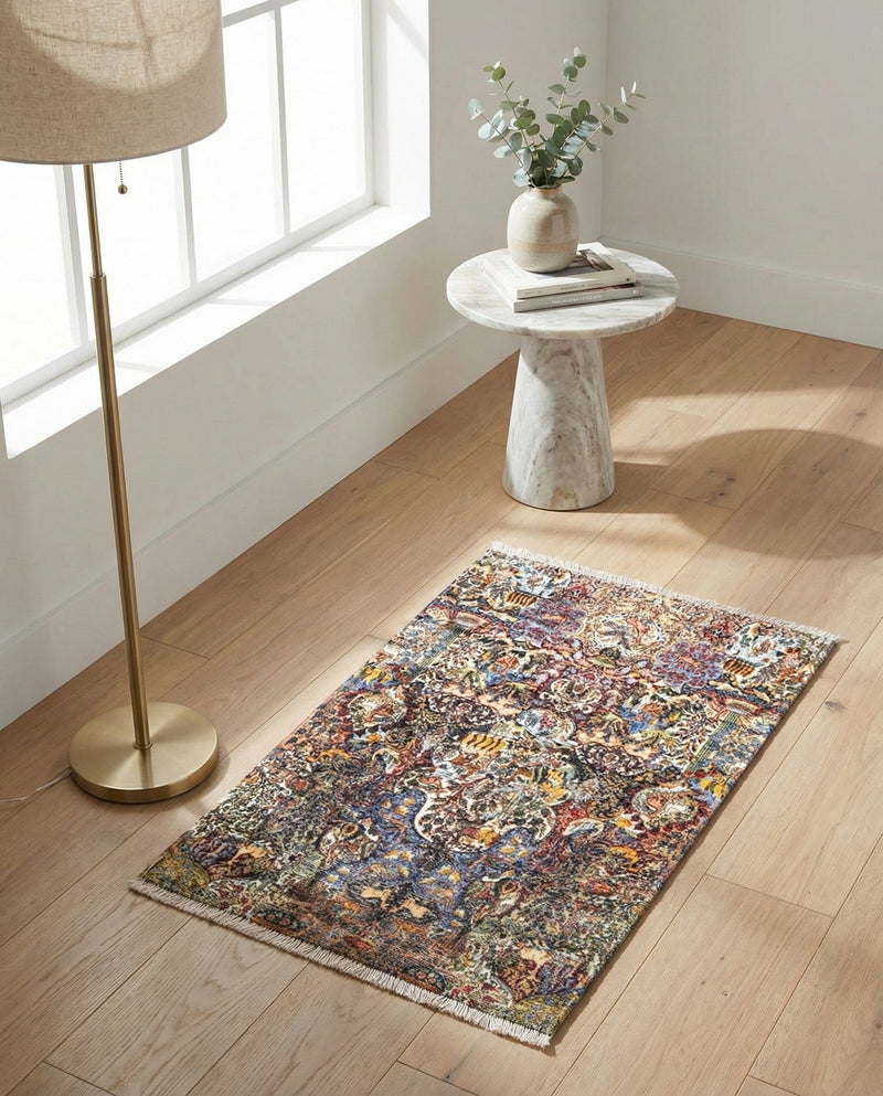 Bazaar Chic Collection Area Rug -  Safi Rectangle Multi  lifestyle 8