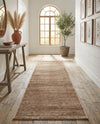 Bloomsbury Elegance Collection Area Rug -  Kensington (Beige) Runner Beige  lifestyle 63