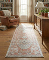 Parisian Elegance Collection Area Rug - Versailles (Rose Pink) Runner Rose Pink  lifestyle 80