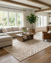 Bloomsbury Elegance Collection Area Rug -  Chelsea Rectangle Ivory Beige  lifestyle 43