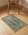 Caribbean Cove Collection Area Rug -  Tobago Rectangle Aqua  lifestyle 66