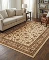 Jaipur Elegance Collection Area Rug -  Nahargarh (Cream) Rectangle Cream  lifestyle 33