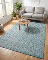 Savannah Pergola Collection Area Rug -  Pergola (Aqua) Rectangle Aqua  lifestyle 18