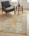 Bloomsbury Elegance Collection Area Rug -  Belgravia Rectangle Yellow  lifestyle 53