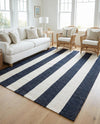 Martha's Vineyard Blueprints Collection Area Rug - Edgartown Rectangle Nautical Navy  lifestyle 52