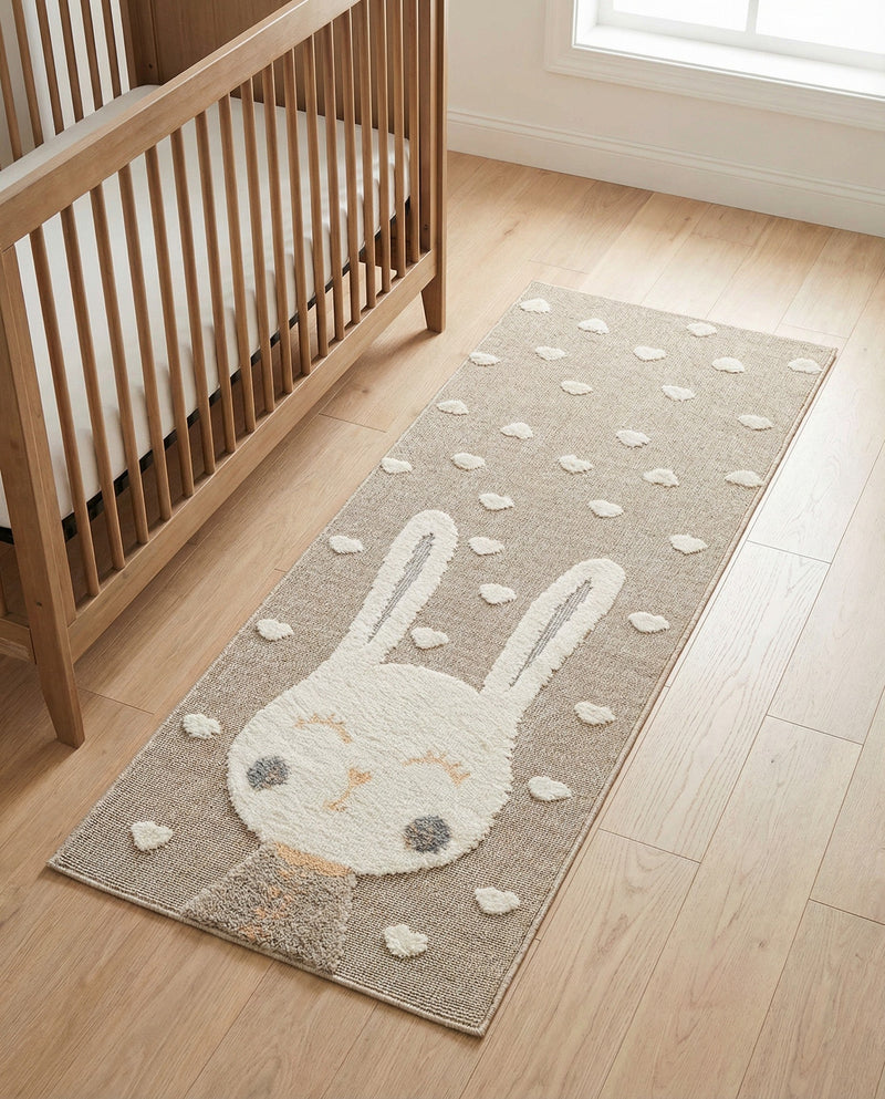 Wonder Tykes Collection Area Rug -  Blisswood Runner Peach Blossom  lifestyle 57