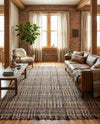 Savannah Jute Collection Area Rug - Malibu Rectangle Multi  lifestyle 6