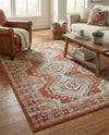 Savannah Elegance Collection Area Rug -  Tybee (Terracotta) Rectangle Terracotta  lifestyle 10