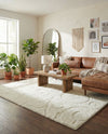 Trellis Haven Collection Area Rug -  Havencrest Rectangle Ivory  lifestyle 32