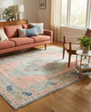 Savannah Series Collection Area Rug -  Augusta (Pink) Rectangle Pink  lifestyle 22