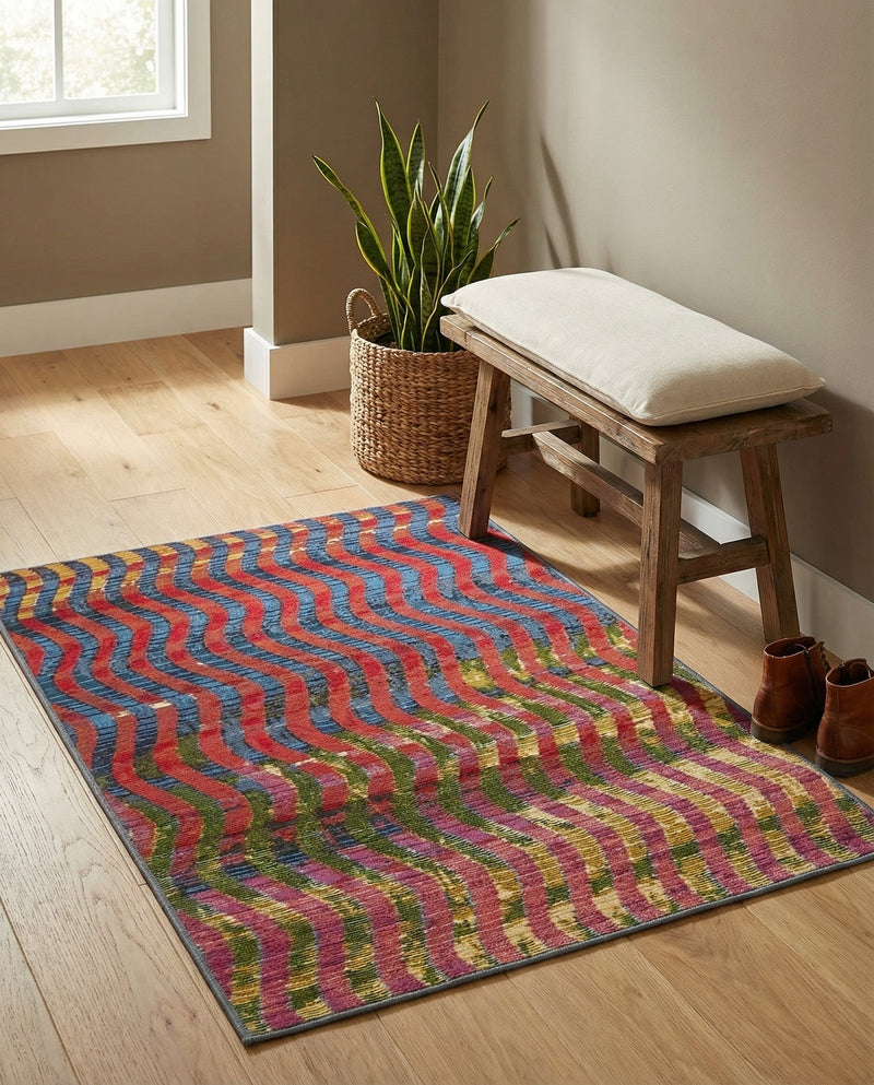 Urban Terrace Collection Area Rug -  Walkway Rectangle Multi  lifestyle 5