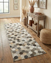 Savannah Hideaway Collection Area Rug - Savannah Runner Ivory Gray  lifestyle 48