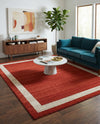 Studio Haven Collection Area Rug -  Alcove (Terracotta) Rectangle Terracotta  lifestyle 13