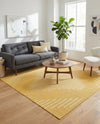 Urban Terrace Collection Area Rug -  Chelsea (Yellow) Square Yellow  lifestyle 21