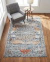 Mykonos Manor Collection Area Rug -  Tinos (Multi) Rectangle Multi  lifestyle 22