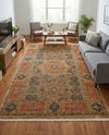 Ottoman Elegance Collection Area Rug -  Ephesus Rectangle Beige  lifestyle 27