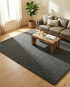Plush Oasis Collection Area Rug - Serenity (Graphite Gray) Rectangle Graphite Gray  lifestyle 31