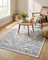 Charleston Elegance Collection Area Rug - Harborview Rectangle White  lifestyle 20