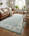 Adriana Terrace Collection Area Rug -  Positano (Aqua) Rectangle Aqua  lifestyle 18