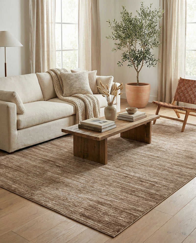 Bloomsbury Elegance Collection Area Rug -  Kensington (Beige) Rectangle Beige  lifestyle 14