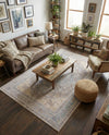 Heritage Elegance Collection Area Rug -  Schonbrunn Rectangle Cream  lifestyle 17