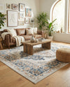 Cambridge Classics Collection Area Rug -  Magdalene (Cream) Rectangle Cream  lifestyle 13