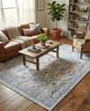 Aegean Elegance Washables Collection Area Rug -  Patmos Rectangle Ivory  lifestyle 9