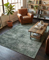 Sahara Essence Collection Area Rug - Oasis (Green) Rectangle Green  lifestyle 7