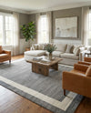 Studio Haven Collection Area Rug -  Alcove (Gray) Rectangle Gray  lifestyle 8