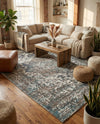 Georgetown Rugs Collection Area Rug - Dupont (Gray) Rectangle Gray  lifestyle 17