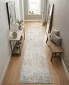 Aegean Elegance Collection Area Rug -  Ithaca Runner Gray  lifestyle 41