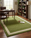 Studio Haven Collection Area Rug -  Alcove (Green) Rectangle Green  lifestyle 6
