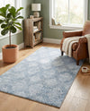 Aegean Elegance Washables Collection Area Rug -  Tinos Rectangle Blue  lifestyle 37