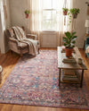 Vintage Memories Collection Area Rug -  Memories Rectangle Pink  lifestyle 6