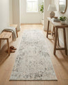 Aegean Elegance Collection Area Rug -  Paros Runner Gray  lifestyle 69