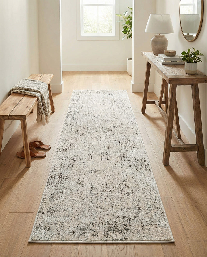 Aegean Elegance Collection Area Rug -  Paros Runner Gray  lifestyle 69