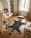 Whimsy Wonders Wool Collection Area Rug -  Delta Rectangle Brown  lifestyle 6