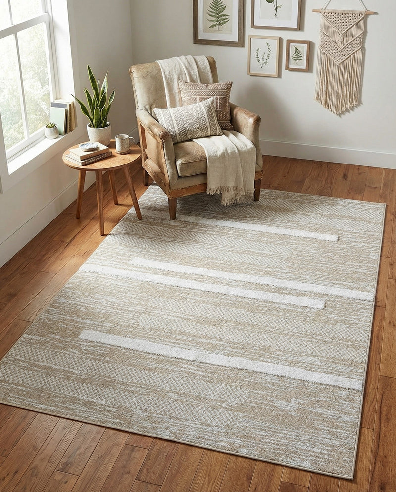 Cathedral Elegance Collection Area Rug - Chapel Rectangle Ivory  lifestyle 73