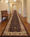 Jaipur Elegance Collection Area Rug -  Nahargarh (Brown) Runner Brown  lifestyle 38