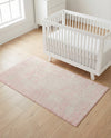 Dover Terrace Collection Area Rug -  Lagoon (Pink) Rectangle Pink  lifestyle 13
