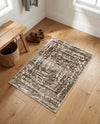 Sanctuary Retreat Collection Area Rug -  Asylum Rectangle Chocolate Brown  lifestyle 50