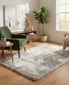 Cozy Haven Shag Collection Area Rug -  Tranquility (Khaki) Rectangle Khaki  lifestyle 20