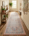 Savannah Series Collection Area Rug - Charleston (Powder Pink) Runner Powder Pink  lifestyle 38