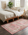 Copenhagen Comfort Collection Area Rug -  Sønderborg Rectangle Rose  lifestyle 16
