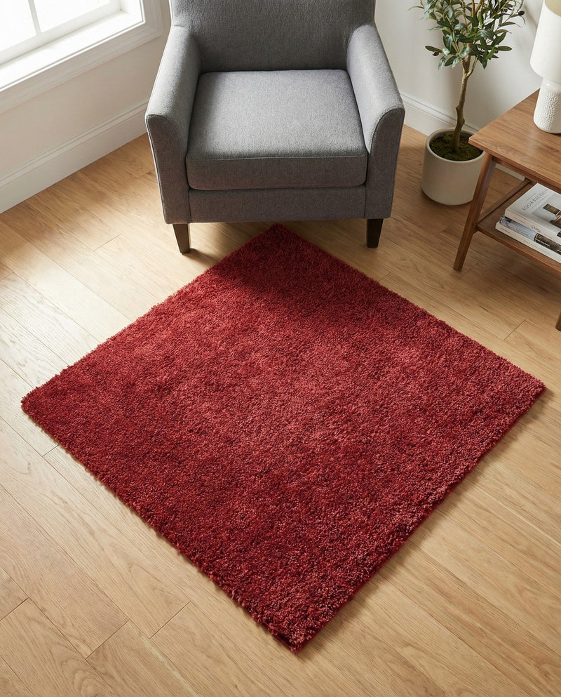 Alpine Plush Collection Area Rug -  Cortina (Poppy) Square Poppy  lifestyle 69