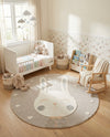 Wonder Tykes Collection Area Rug -  Blisswood Round Peach Blossom  lifestyle 44