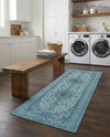 Bazaar Chic Collection Area Rug -  El Jadida Runner Blue  lifestyle 39