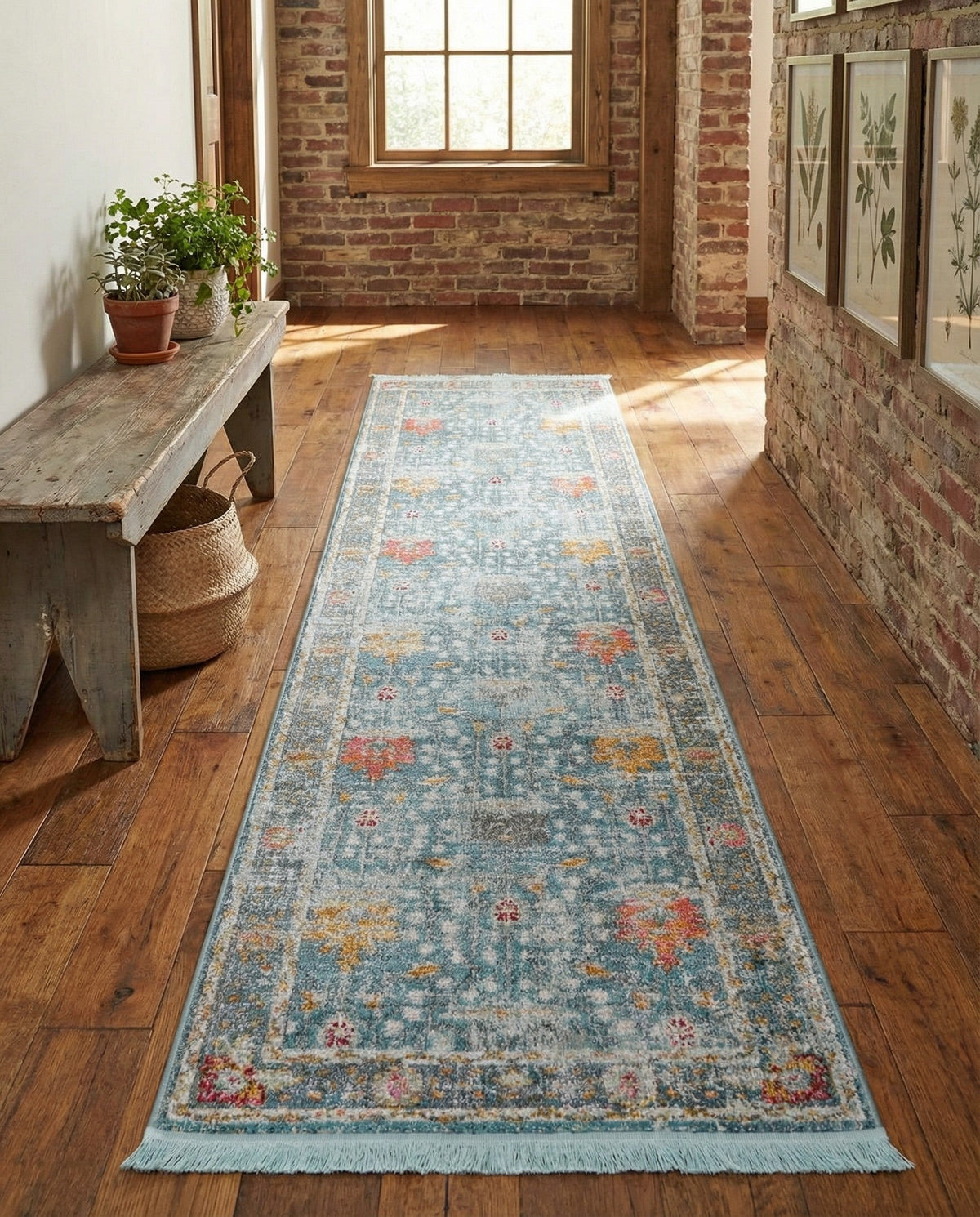 Arcadia Rugs Collection Area Rug -  Olympus Runner Blue  lifestyle 158